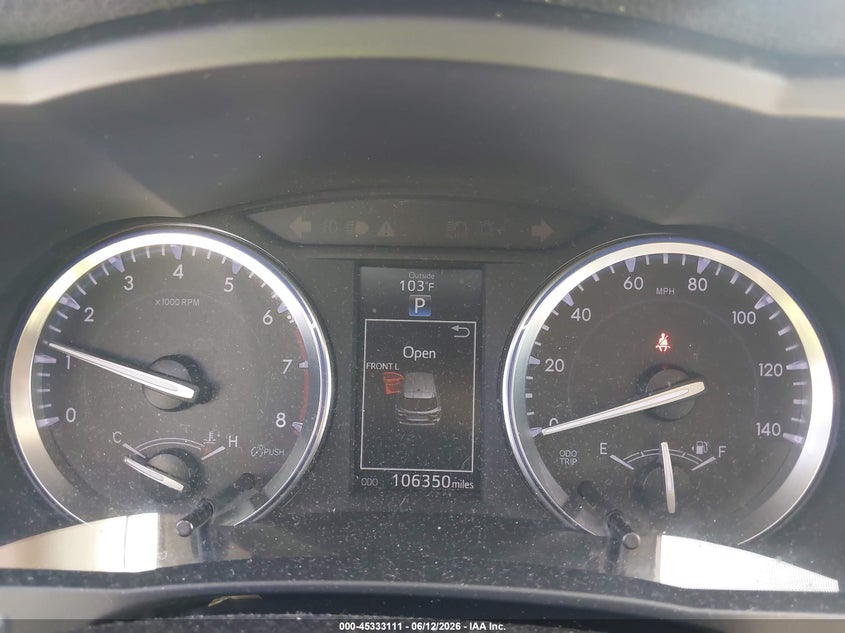 2015 Toyota Highlander VIN 5TDYKRFHXFS096546 IAAI salvage auction — FRONT END, Original (Texas), sold $11,500 on 2026-07-17 (photo 7)