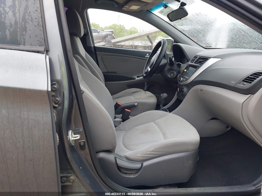 2013 Hyundai Accent VIN KMHCT4AEXDU411986 IAAI salvage auction — RIGHT FRONT, Salvage (Tennessee), sold $300 on 2026-07-29 (photo 5)