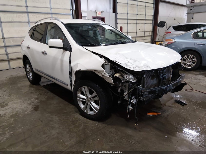 2013 Nissan Rogue VIN JN8AS5MT4DW507734 IAAI salvage auction — FRONT END, Salvage Title, sold $125 on 2026-07-24 (photo 1)