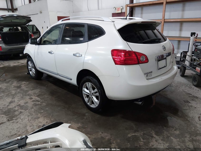 2013 Nissan Rogue VIN JN8AS5MT4DW507734 IAAI salvage auction — FRONT END, Salvage Title, sold $125 on 2026-07-24 (photo 3)