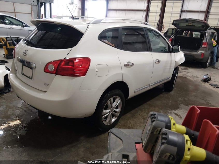 2013 Nissan Rogue VIN JN8AS5MT4DW507734 IAAI salvage auction — FRONT END, Salvage Title, sold $125 on 2026-07-24 (photo 4)