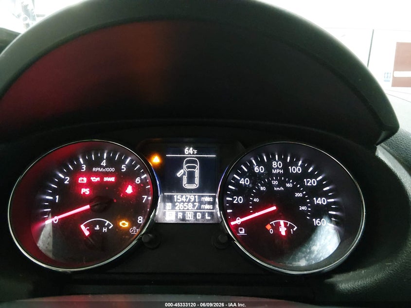 2013 Nissan Rogue VIN JN8AS5MT4DW507734 IAAI salvage auction — FRONT END, Salvage Title, sold $125 on 2026-07-24 (photo 7)