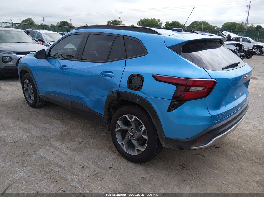 2026 Chevrolet Trax VIN KL77LHEP9TC054830 IAAI salvage auction — SIDE, Salvage Title, sold $1,050 on 2026-07-31 (photo 3)