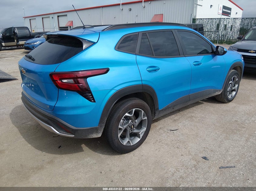 2026 Chevrolet Trax VIN KL77LHEP9TC054830 IAAI salvage auction — SIDE, Salvage Title, sold $1,050 on 2026-07-31 (photo 4)