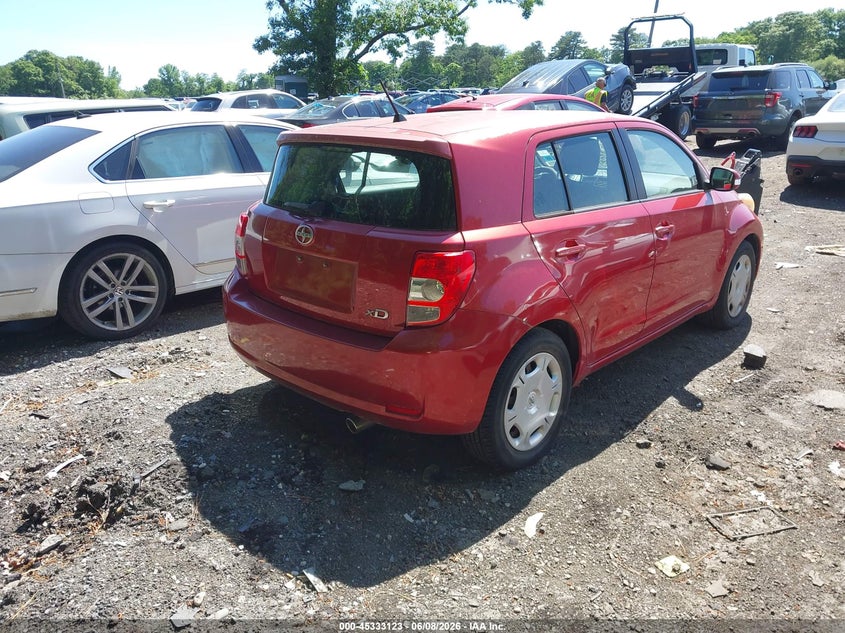 2008 Scion Xd VIN JTKKU10428J009531 IAAI salvage auction — NORMAL WEAR, Clear (New York), sold $450 on 2026-07-07 (photo 4)