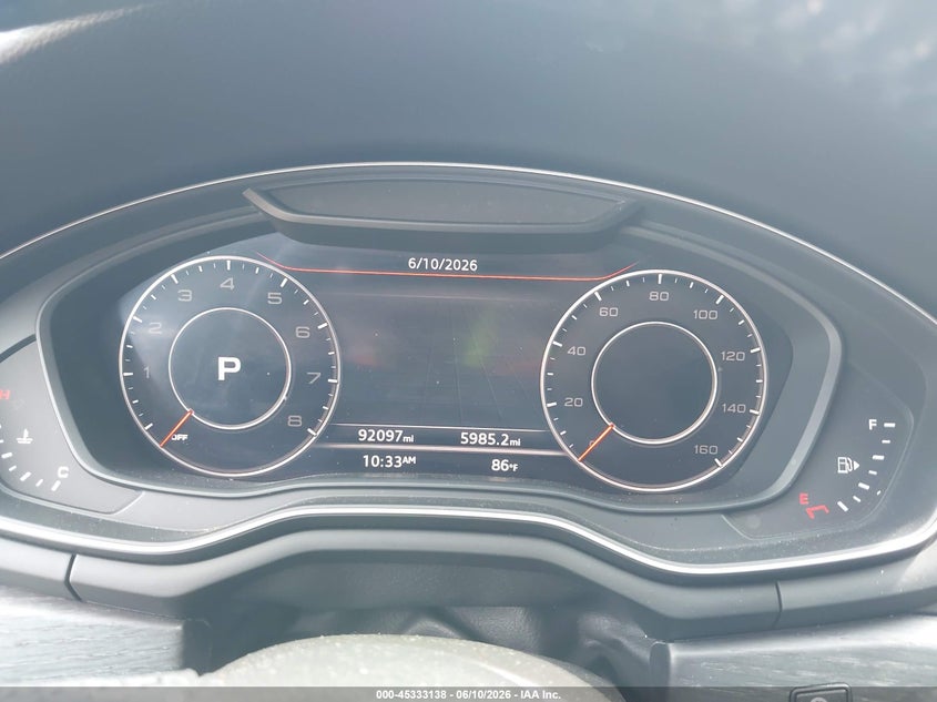 2018 Audi A5 VIN WAUENCF54JA034849 IAAI salvage auction — UNKNOWN, Salvage Title, sold $8,200 on 2026-07-11 (photo 7)