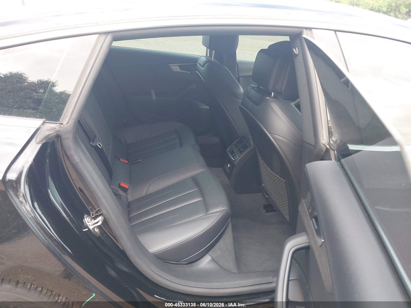 2018 Audi A5 VIN WAUENCF54JA034849 IAAI salvage auction — UNKNOWN, Salvage Title, sold $8,200 on 2026-07-11 (photo 8)