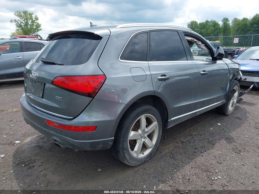 2016 Audi Q5 VIN WA1L2AFP2GA026759 IAAI salvage auction — FRONT END, Salvage Title, sold $1,500 on 2026-07-16 (photo 4)