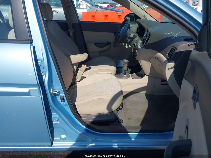 2009 Hyundai Accent VIN KMHCN46C39U374854 IAAI salvage auction — LEFT FRONT, Salvage (Missouri), sold $150 on 2026-07-14 (photo 5)