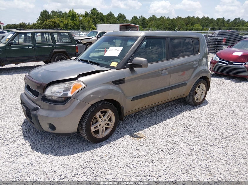 2010 Kia Soul VIN KNDJT2A22A7066727 IAAI salvage auction — FRONT END, Salvage (Alabama), sold $200 on 2026-07-16 (photo 2)
