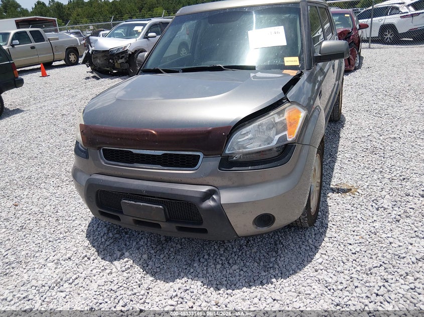 2010 Kia Soul VIN KNDJT2A22A7066727 IAAI salvage auction — FRONT END, Salvage (Alabama), sold $200 on 2026-07-16 (photo 6)