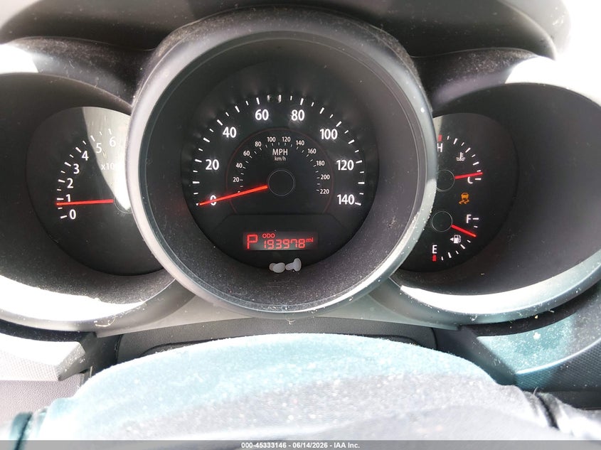 2010 Kia Soul VIN KNDJT2A22A7066727 IAAI salvage auction — FRONT END, Salvage (Alabama), sold $200 on 2026-07-16 (photo 7)