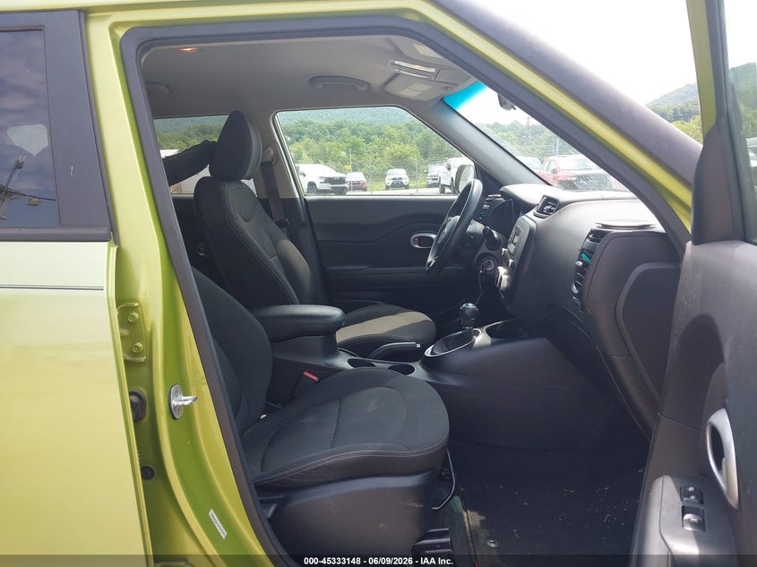 2014 Kia Soul VIN KNDJN2A26E7737008 IAAI salvage auction — NORMAL WEAR, Clear (Pennsylvania), sold $400 on 2026-07-08 (photo 5)