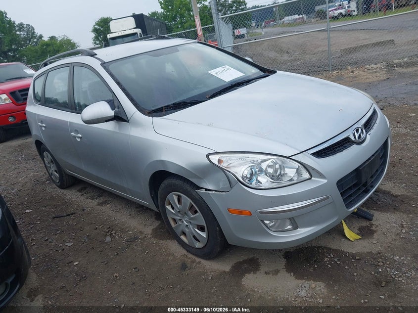 2010 Hyundai Elantra VIN KMHDC8AE7AU061160 IAAI salvage auction — NORMAL WEAR, Clear (Virginia), sold $325 on 2026-07-10 (photo 1)