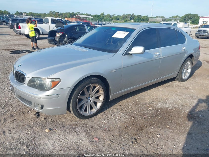 2006 BMW 7er VIN WBAHN83516DT64940 IAAI salvage auction — MECHANICAL, Clear (Florida), sold $425 on 2026-07-09 (photo 2)