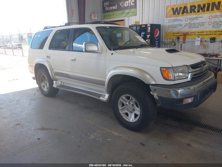 2001 Toyota 4runner VIN JT3HN86R510335821 IAAI salvage auction — NORMAL WEAR, Clear (North Dakota), sold $1,725 on 2026-07-16 (photo 1)