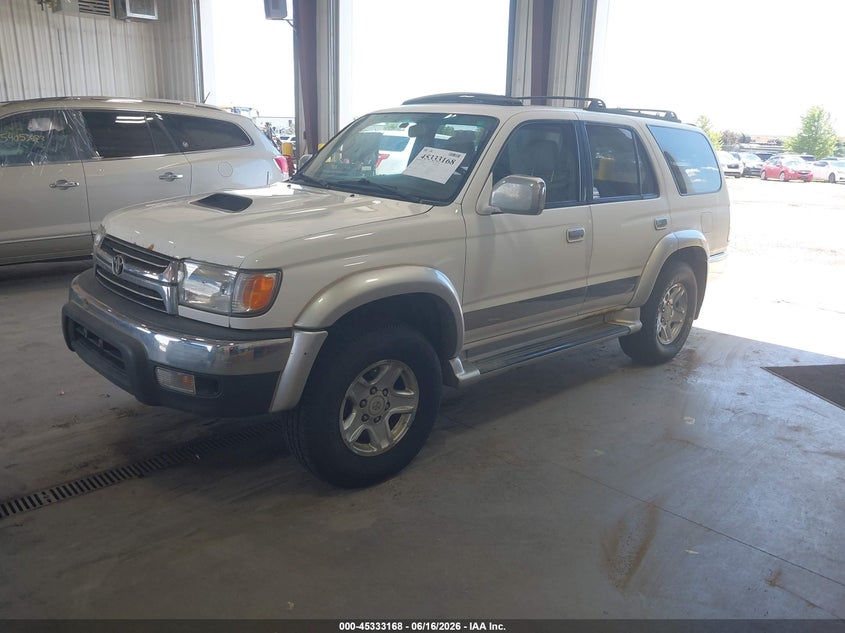 2001 Toyota 4runner VIN JT3HN86R510335821 IAAI salvage auction — NORMAL WEAR, Clear (North Dakota), sold $1,725 on 2026-07-16 (photo 2)