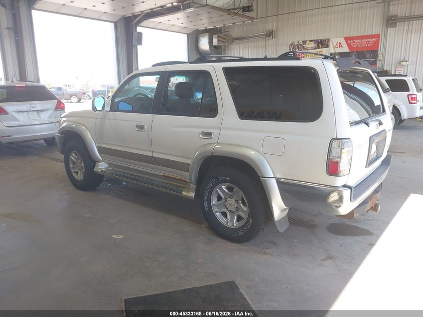 2001 Toyota 4runner VIN JT3HN86R510335821 IAAI salvage auction — NORMAL WEAR, Clear (North Dakota), sold $1,725 on 2026-07-16 (photo 3)