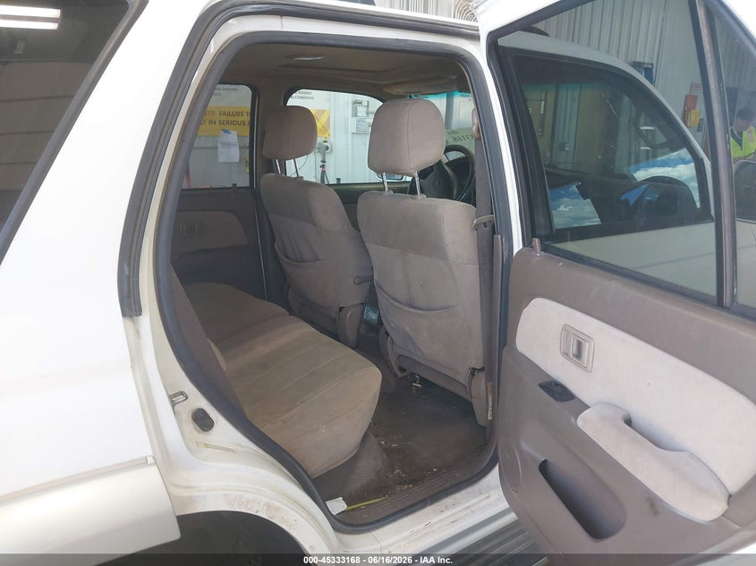 2001 Toyota 4runner VIN JT3HN86R510335821 IAAI salvage auction — NORMAL WEAR, Clear (North Dakota), sold $1,725 on 2026-07-16 (photo 8)