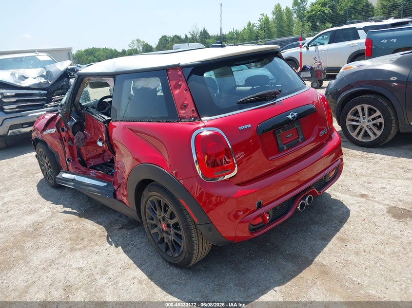 2017 Mini Hard top VIN WMWXP7C51H3B93506 IAAI salvage auction — SIDE, Junk (Oklahoma), sold $1,500 on 2026-07-22 (photo 3)