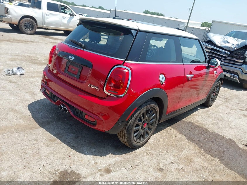 2017 Mini Hard top VIN WMWXP7C51H3B93506 IAAI salvage auction — SIDE, Junk (Oklahoma), sold $1,500 on 2026-07-22 (photo 4)
