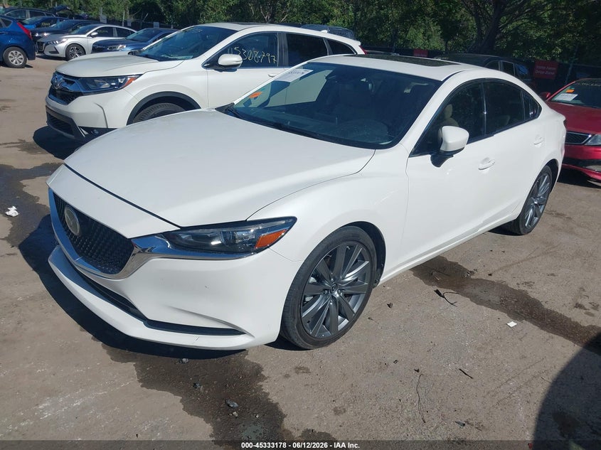 2018 Mazda 6 VIN JM1GL1TY0J1317284 IAAI salvage auction — HAIL, Salvage (Kansas), sold $5,000 on 2026-07-15 (photo 2)