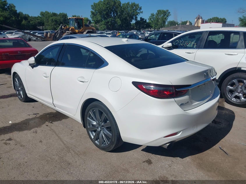 2018 Mazda 6 VIN JM1GL1TY0J1317284 IAAI salvage auction — HAIL, Salvage (Kansas), sold $5,000 on 2026-07-15 (photo 3)