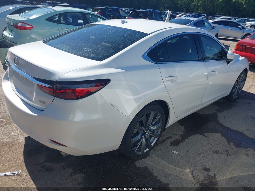 2018 Mazda 6 VIN JM1GL1TY0J1317284 IAAI salvage auction — HAIL, Salvage (Kansas), sold $5,000 on 2026-07-15 (photo 4)