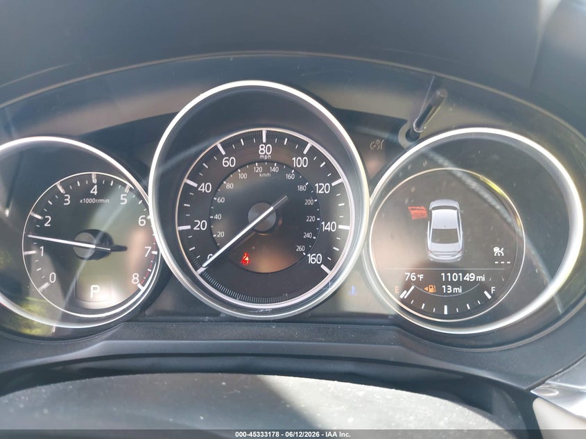 2018 Mazda 6 VIN JM1GL1TY0J1317284 IAAI salvage auction — HAIL, Salvage (Kansas), sold $5,000 on 2026-07-15 (photo 7)