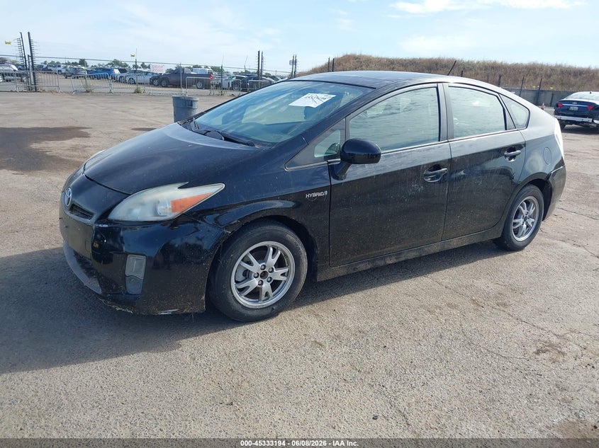 2010 Toyota Prius VIN JTDKN3DU3A0051051 IAAI salvage auction — NORMAL WEAR, Salvage Title - Dealer (California), sold $1,100 on 2026-07-08 (photo 2)