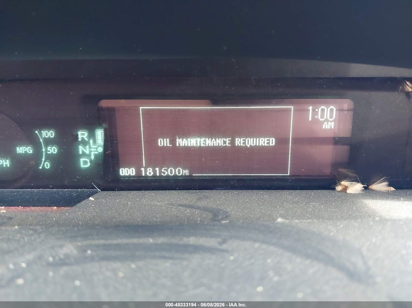 2010 Toyota Prius VIN JTDKN3DU3A0051051 IAAI salvage auction — NORMAL WEAR, Salvage Title - Dealer (California), sold $1,100 on 2026-07-08 (photo 7)