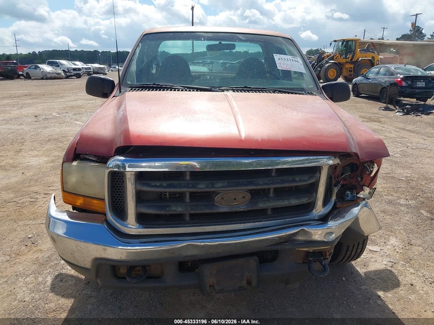 2001 Ford F-250 VIN 1FTNX20L41EA02460 IAAI salvage auction — FRONT END, Salvage (Texas), sold $525 on 2026-07-09 (photo 6)
