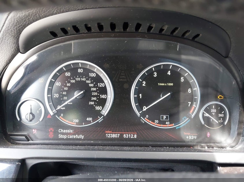 2011 BMW 7 series VIN WBAKB4C51BC573845 IAAI salvage auction — RIGHT SIDE, Salvage (Texas), sold $500 on 2026-07-16 (photo 7)