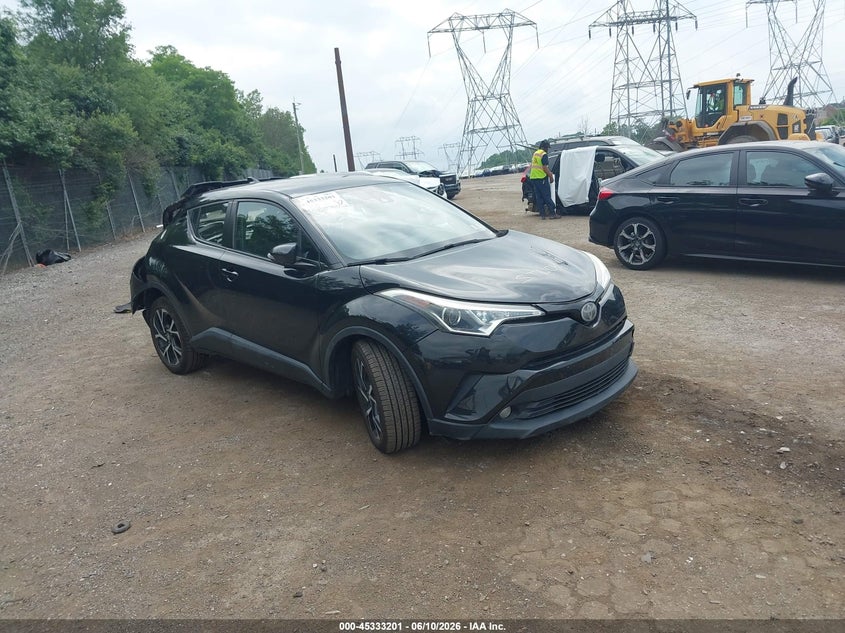 2018 Toyota C-hr VIN NMTKHMBXXJR025908 IAAI salvage auction — REAR END, Salvage (Pennsylvania), sold $4,250 on 2026-07-10 (photo 1)
