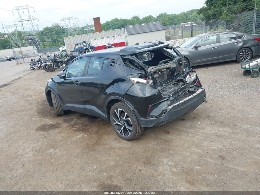 2018 Toyota C-hr VIN NMTKHMBXXJR025908 IAAI salvage auction — REAR END, Salvage (Pennsylvania), sold $4,250 on 2026-07-10 (photo 3)