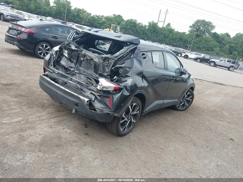 2018 Toyota C-hr VIN NMTKHMBXXJR025908 IAAI salvage auction — REAR END, Salvage (Pennsylvania), sold $4,250 on 2026-07-10 (photo 4)
