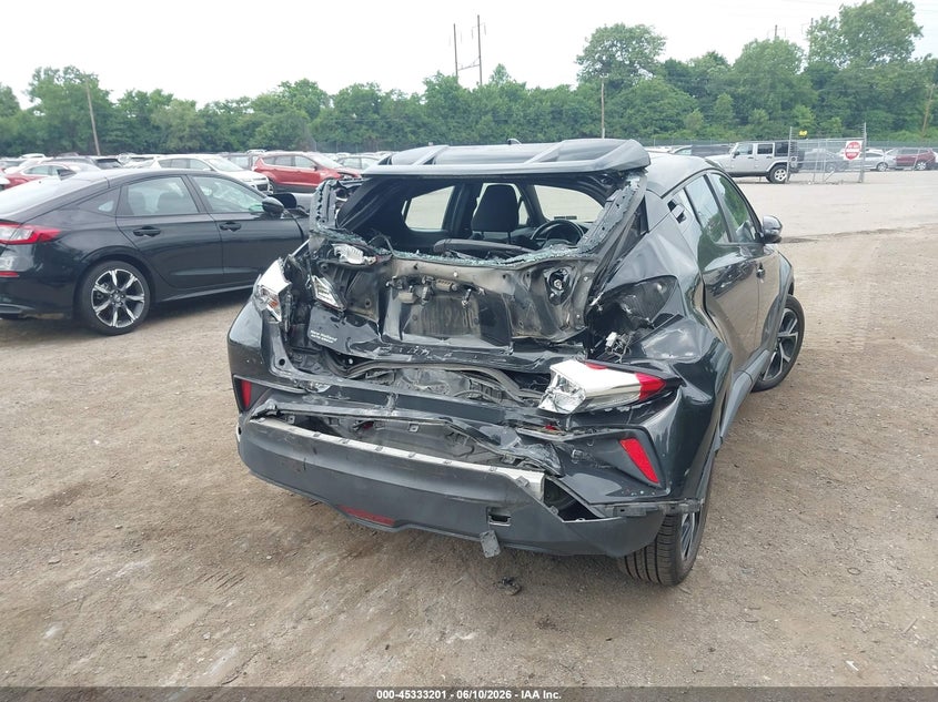 2018 Toyota C-hr VIN NMTKHMBXXJR025908 IAAI salvage auction — REAR END, Salvage (Pennsylvania), sold $4,250 on 2026-07-10 (photo 6)