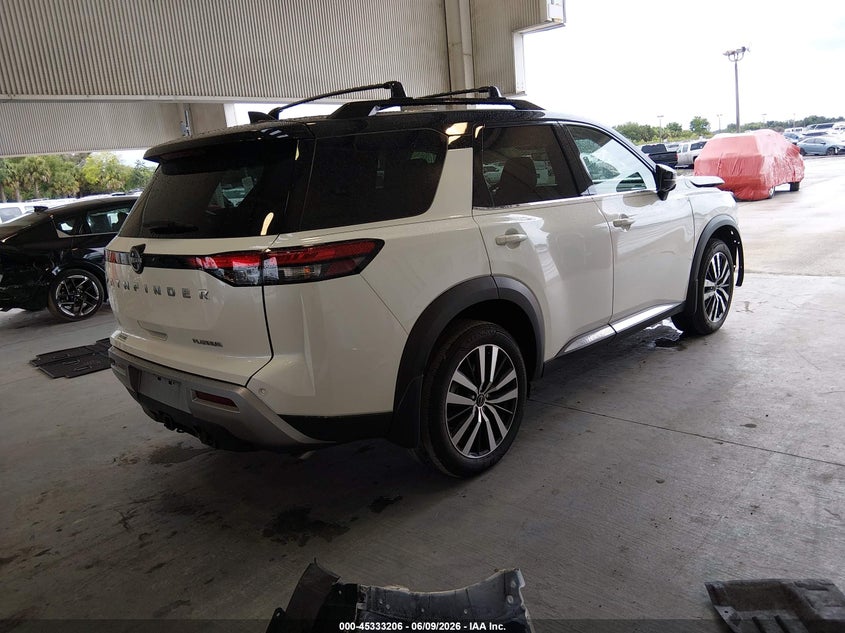 2024 Nissan Pathfinder VIN 5N1DR3DG0RC305845 IAAI salvage auction — FRONT END, Salvage Title, sold $12,100 on 2026-07-29 (photo 4)