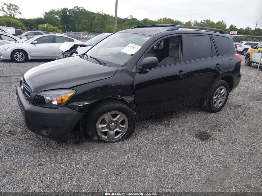 2007 Toyota Rav4 VIN JTMZD33V276041273 IAAI salvage auction — LEFT FRONT, Salvage - Greater Than 75% (Maryland), sold $975 on 2026-07-30 (photo 2)