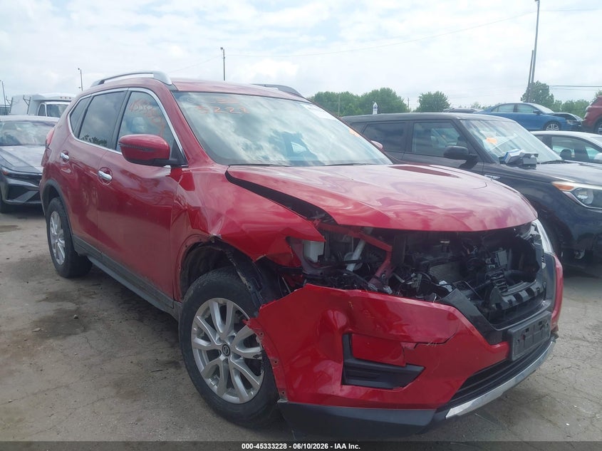 2017 Nissan Rogue VIN JN8AT2MV8HW283144 IAAI salvage auction — RIGHT FRONT, Salvage (Ohio), sold $1,300 on 2026-07-07 (photo 1)