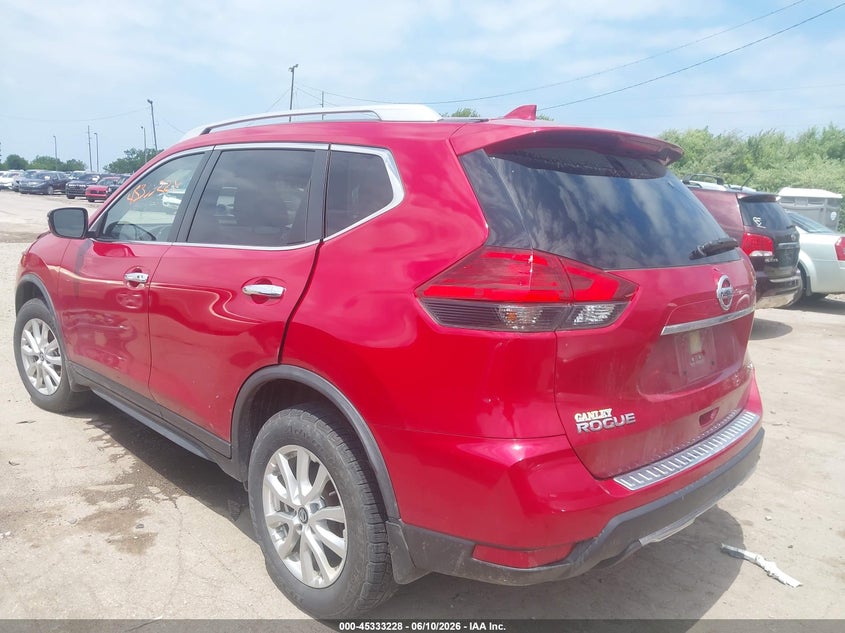 2017 Nissan Rogue VIN JN8AT2MV8HW283144 IAAI salvage auction — RIGHT FRONT, Salvage (Ohio), sold $1,300 on 2026-07-07 (photo 3)