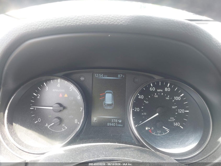 2017 Nissan Rogue VIN JN8AT2MV8HW283144 IAAI salvage auction — RIGHT FRONT, Salvage (Ohio), sold $1,300 on 2026-07-07 (photo 7)