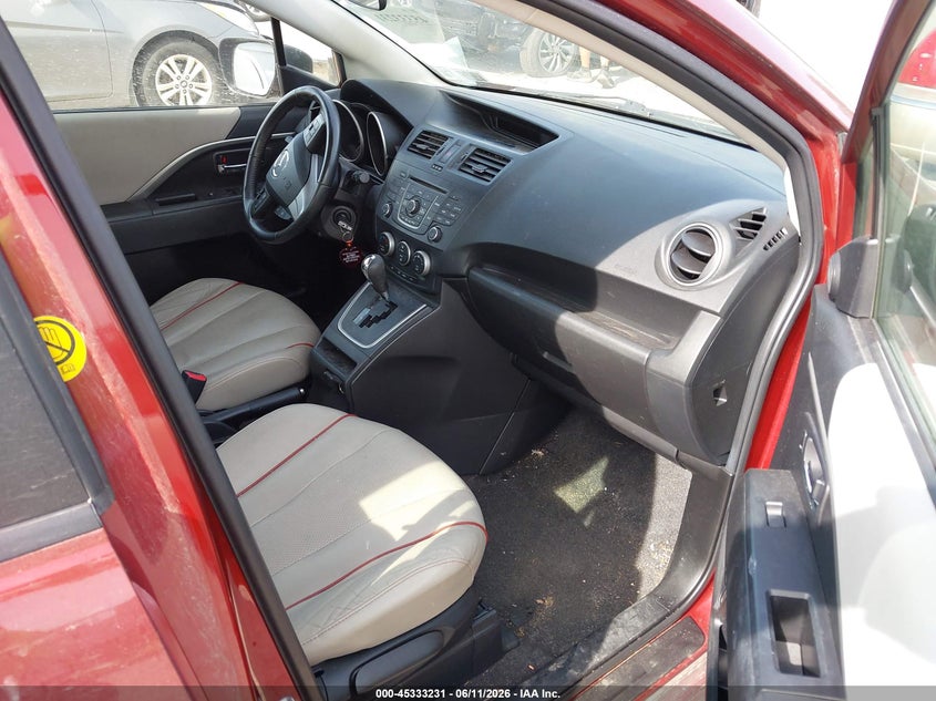 2012 Mazda 5 VIN JM1CW2DL4C0138611 IAAI salvage auction — REAR END, Salvage Title, sold $425 on 2026-07-14 (photo 5)