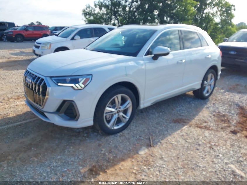 2024 Audi Q3 VIN WA1DECF39R1162491 IAAI salvage auction — HAIL, Salvage (Missouri), sold $14,125 on 2026-07-27 (photo 2)