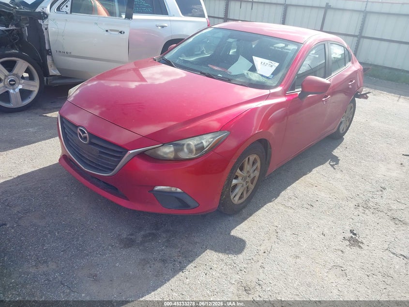 2015 Mazda 3 VIN JM1BM1U78F1227062 IAAI salvage auction — REAR END, Wait Title, sold $1,500 on 2026-08-26 (photo 2)