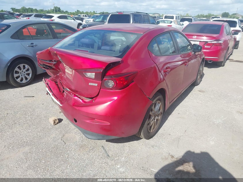 2015 Mazda 3 VIN JM1BM1U78F1227062 IAAI salvage auction — REAR END, Wait Title, sold $1,500 on 2026-08-26 (photo 4)