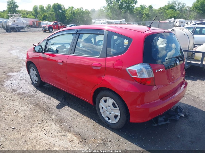 2013 Honda Fit VIN JHMGE8G39DC067360 IAAI salvage auction — FRONT END, Salvage Title, sold $1,375 on 2026-07-07 (photo 3)