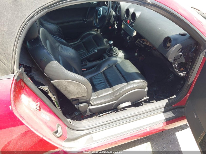 2002 Audi Tt VIN TRUUT28N121008518 IAAI salvage auction — ALL OVER, Original (Texas), sold $275 on 2026-07-13 (photo 5)