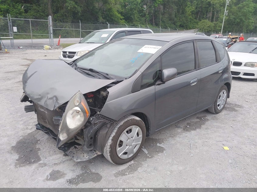 2013 Honda Fit VIN JHMGE8G35DC048739 IAAI salvage auction — FRONT END, Salvage Title, sold $425 on 2026-07-07 (photo 2)