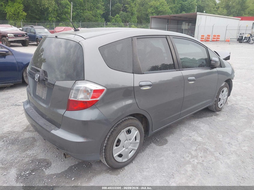 2013 Honda Fit VIN JHMGE8G35DC048739 IAAI salvage auction — FRONT END, Salvage Title, sold $425 on 2026-07-07 (photo 4)